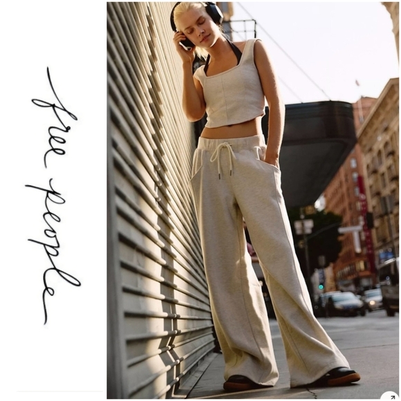 Free People Pants - NEW Free People Movement For The Win Pants Set Sz XL